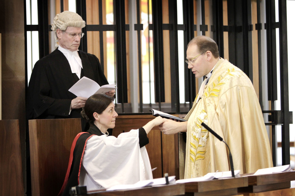 Ceremony for the New Canon Missioner at Lancashire’s Anglican Cathedral